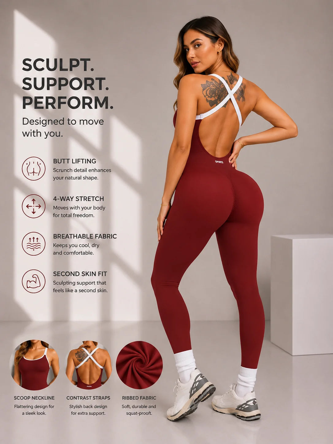 QuickFit Sculpting Jumpsuit