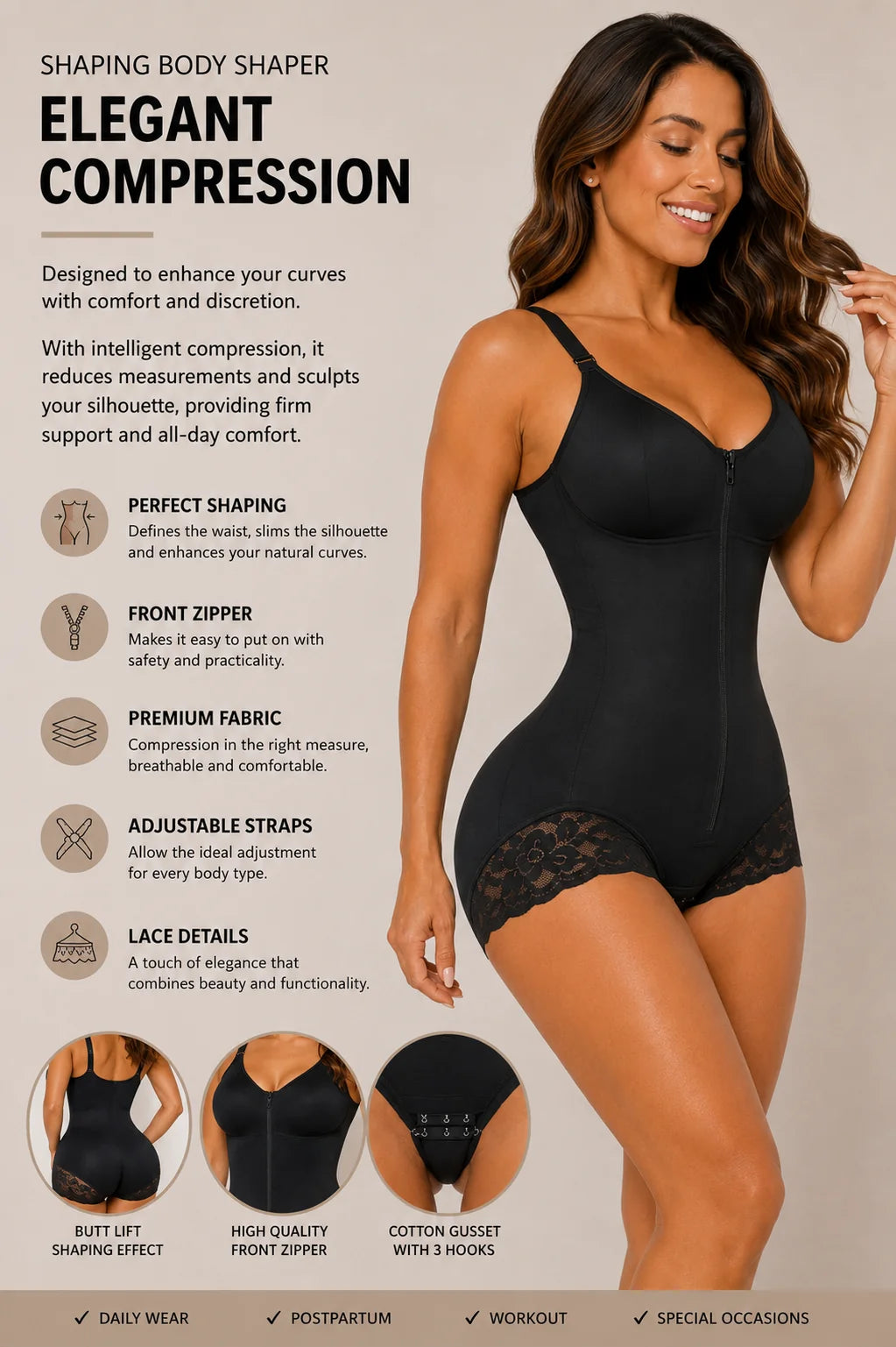 Double Compression Bodysuit